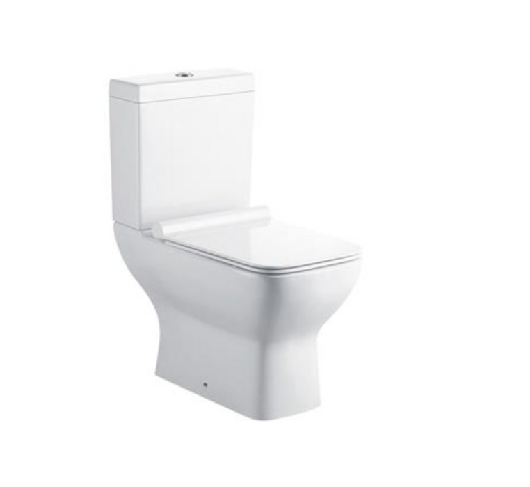 Wingrave II Close Coupled Rimless Pan with Cistern and Soft Close Seat