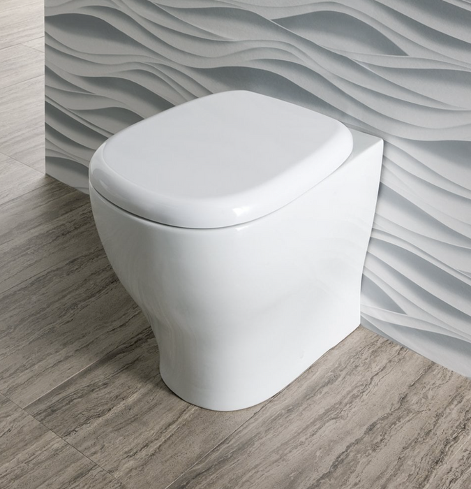 Albano Back to Wall WC Pan with Soft Close Seat