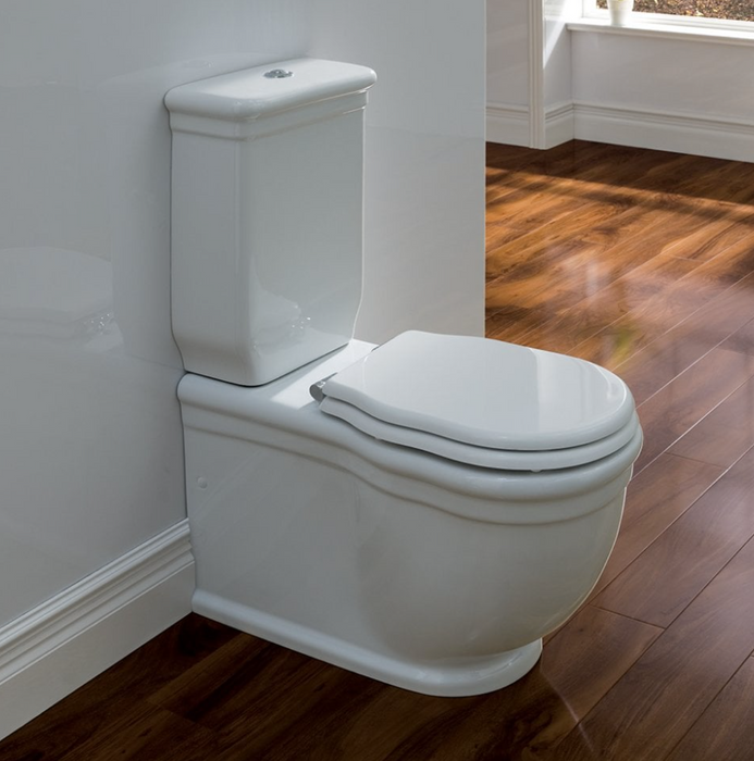 Fino Close Coupled BTW Pan with Cistern and Soft Close Seat