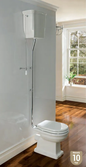 Fino WC Pan with Low Ceramic Cistern and Soft Close Seat