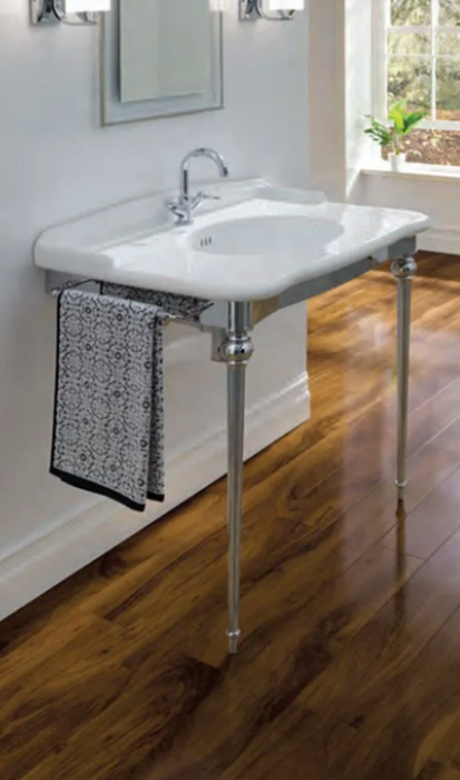 Fino Console 920 Basin with Framework and Bottle Trap