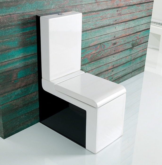Piave Close Coupled Pan with Cistern and Soft Close Seat