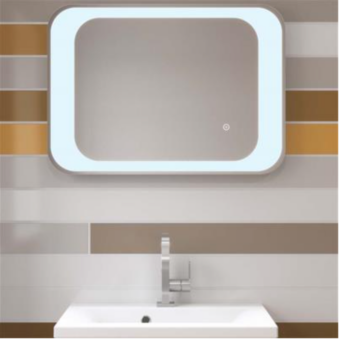 Treviso Blue LED Landscape Mirror 700 x 500mm