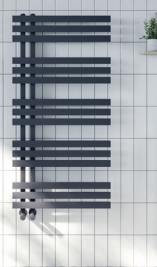 Elizabeth Anthracite Towel Radiator 1800mm x 600mm