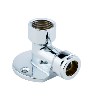 Skara Chrome Wall Fixing Elbows