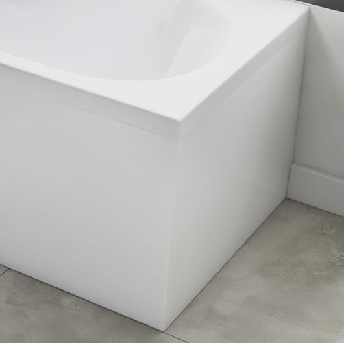 White Gloss Waterproof End Panel 800mm