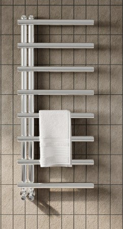 Carlo Chrome Towel Radiator 1150mm x 500mm