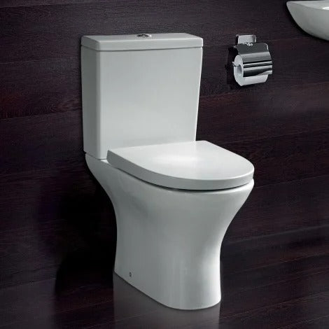 Alan T Carr Aleo Round WC Toilet Pan with Cistern & Seat - Choose Seat
