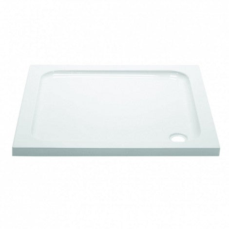 Aquadart Slimline Square Shower Tray with Waste - Choose Size