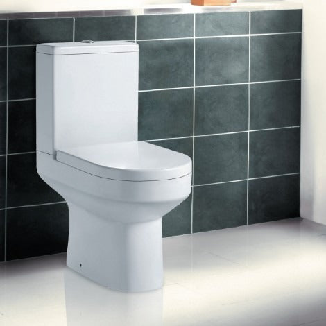 Alan T Carr Biano Close Coupled Toilet with Soft Close Seat