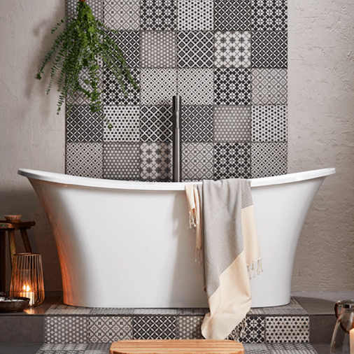 Avebury Stone Resin Freestanding Bath — Wise Bathrooms