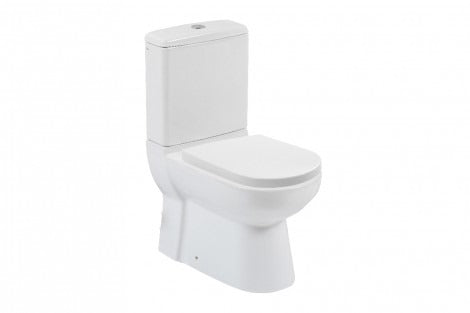 Alan T Carr Bella Close Coupled Toilet Pan & Cistern & Soft Close Seat