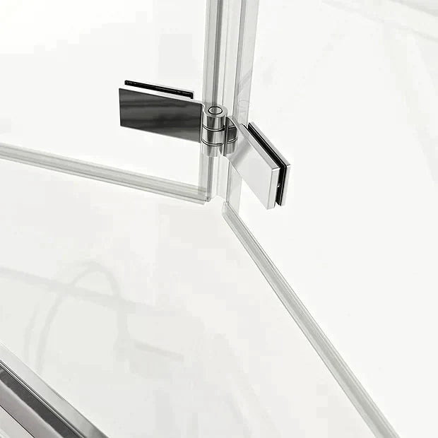 Haven8 Chrome Bi-Fold Door Shower Enclosure 1200 x 1950mm