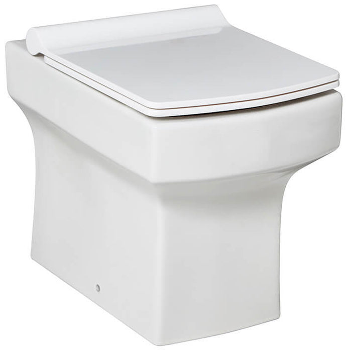 Denza Back to Wall Pan with Soft Close Slimline Seat