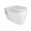 Creavit Sedef White Wall Hung Pan with Soft Close Seat/Cover