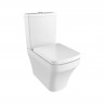Creavit Solo Rimless Flush to Wall Pan with Cistern & Soft Close Seat