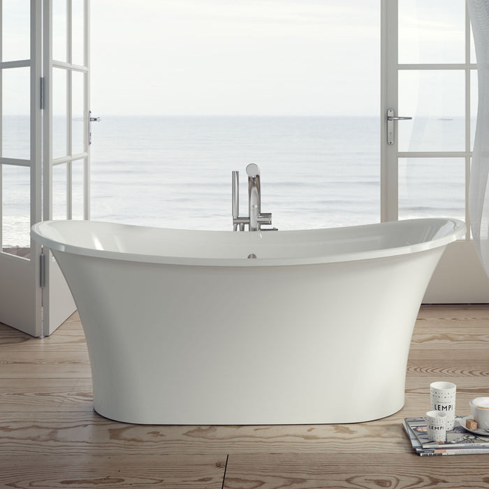 Ramsden & Mosley Jura Gloss Freestanding Bath 1600 x 690mm
