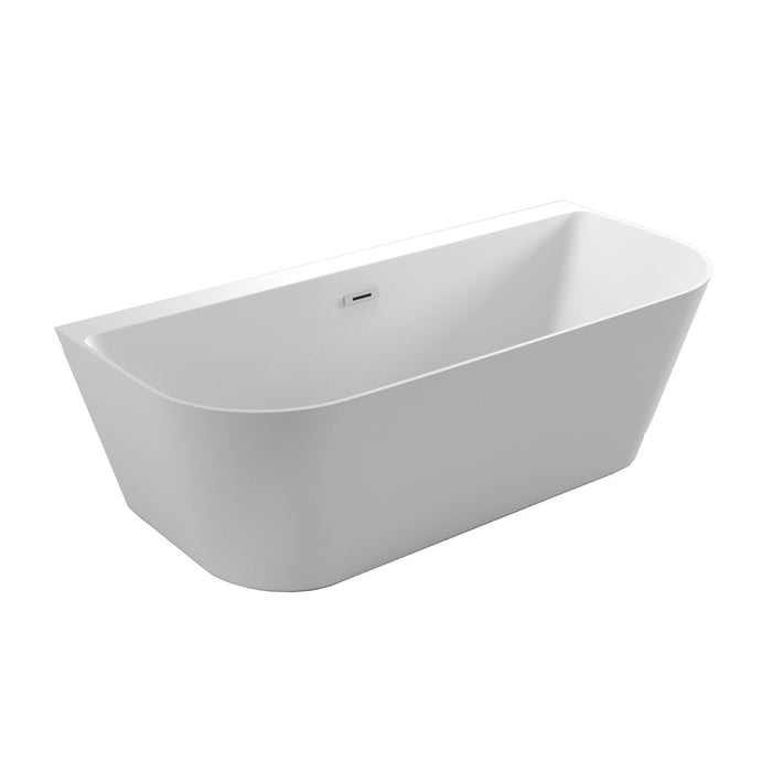 Trojan Darlington Twin Skin Double Ended Back to Wall Bath with Waste 1700 x 800mm