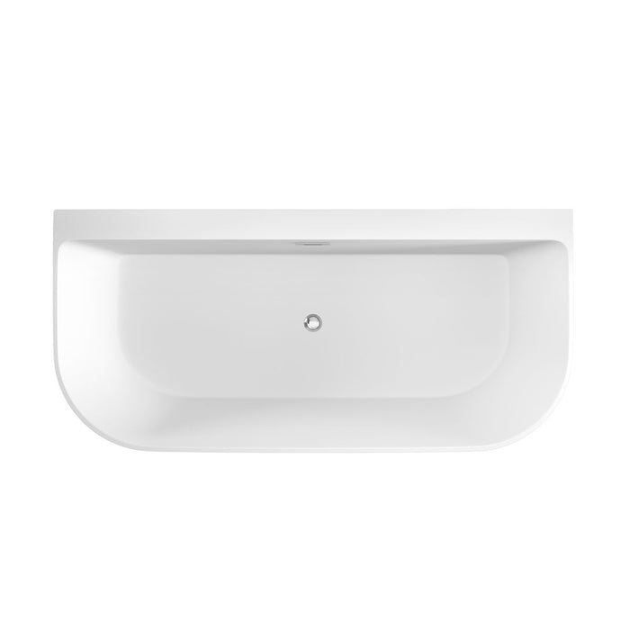 Trojan Darlington Twin Skin Double Ended Back to Wall Bath with Waste 1700 x 800mm