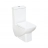 Creavit Thor Close Coupled Flush to Wall Pan with Cistern & Soft Close Seat