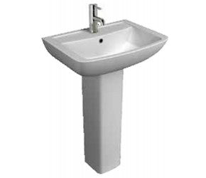 Kartell Pure 1 Tap Hole Basin and Pedestal