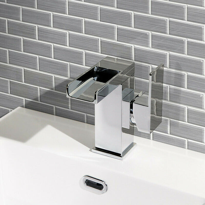 Side Action Waterfall Cloakroom Mono Basin Mixer Tap