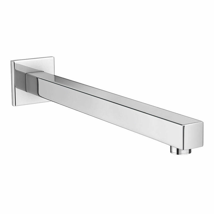 Square/Round Shower Wall Arm 300mm - Chrome